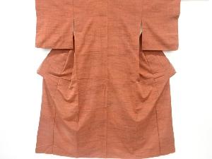 アンティーク　手織り節紬着物